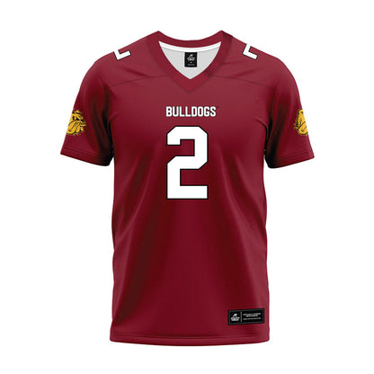 UMN Duluth - NCAA Football : Brock Unger - Maroon Premium Football Jersey-0