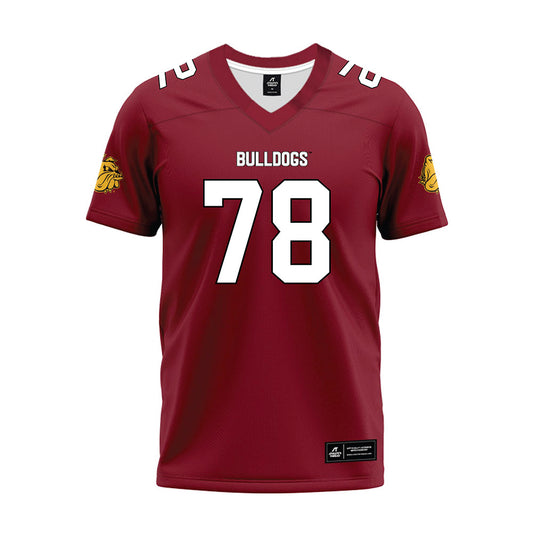 UMN Duluth - NCAA Football : Joey Grillo - Maroon Premium Football Jersey-0