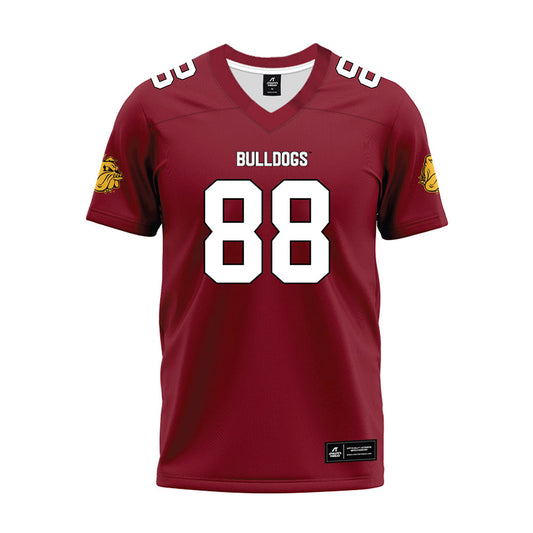 UMN Duluth - NCAA Football : Luke Dehnicke - Maroon Premium Football Jersey-0