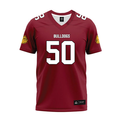 UMN Duluth - NCAA Football : Gavin Skelton - Maroon Premium Football Jersey-0