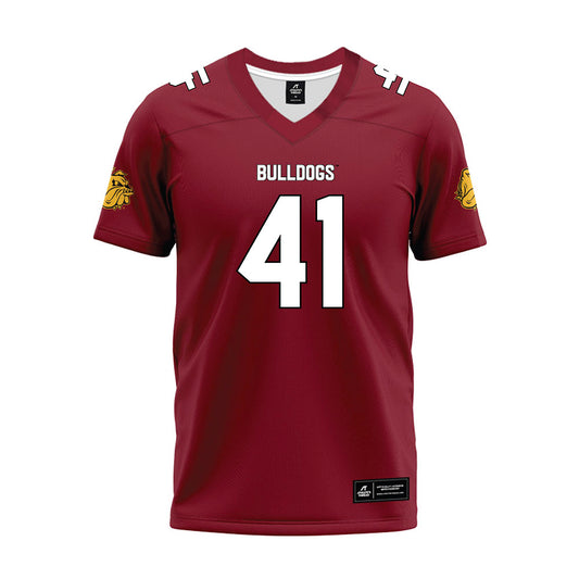 UMN Duluth - NCAA Football : Gavin Schmidt - Maroon Premium Football Jersey-0
