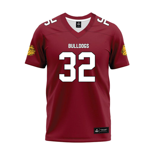 UMN Duluth - NCAA Football : Francis O'Malley - Maroon Premium Football Jersey-0