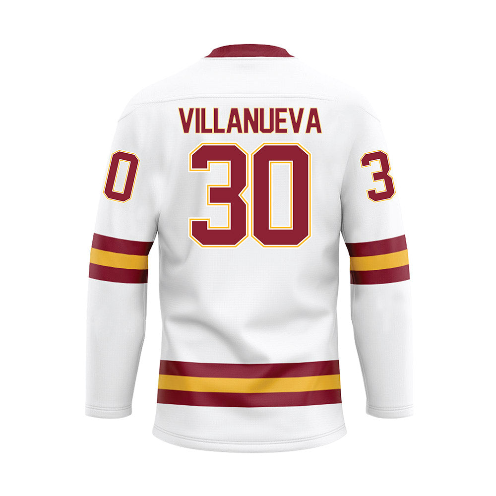 UMN Duluth - NCAA Women's Ice Hockey : Sophia Villanueva - White Hockey Jersey-1