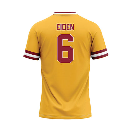 UMN Duluth - NCAA Baseball : Blake Eiden - Gold Baseball Jersey-1