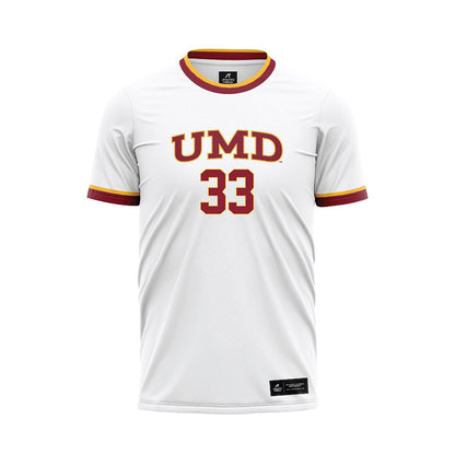 UMN Duluth - NCAA Women's Soccer : Jordan Rosenfeld - White Soccer Jersey-0