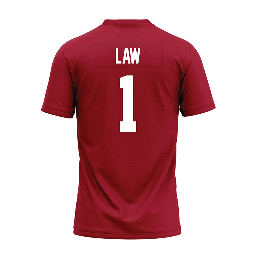 Alabama - NCAA Football : Kendrick Law - Premium Football Jersey