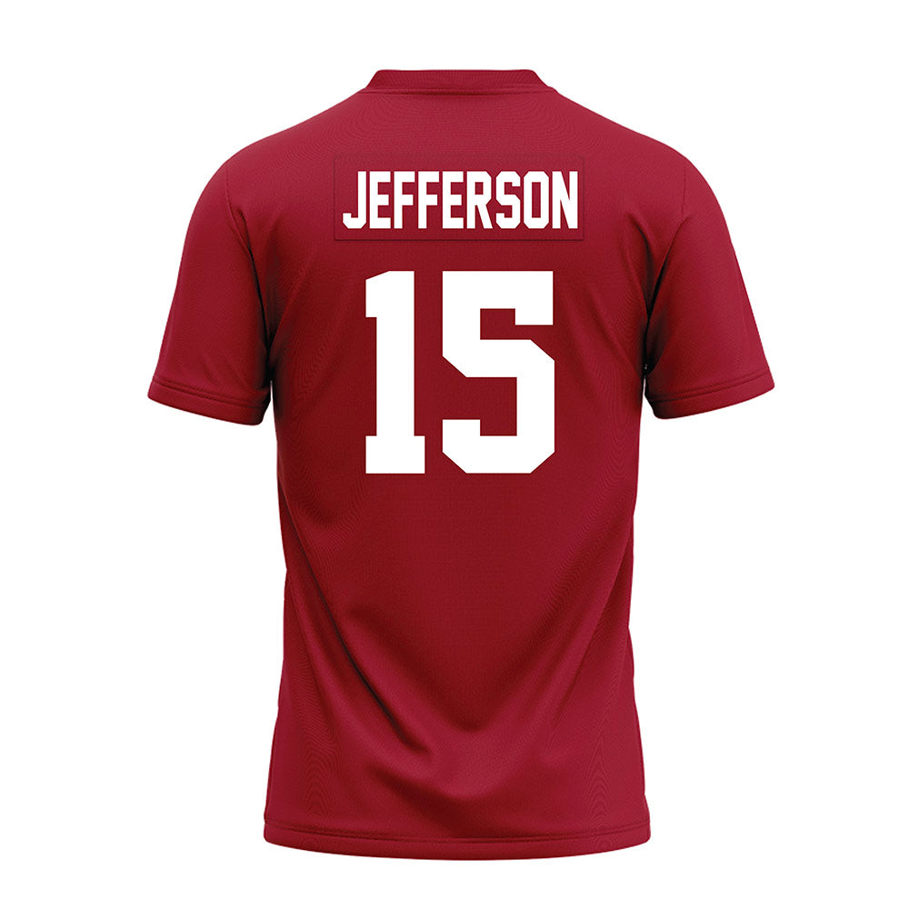 Alabama - NCAA Football : Justin Jefferson - Premium Football Jersey