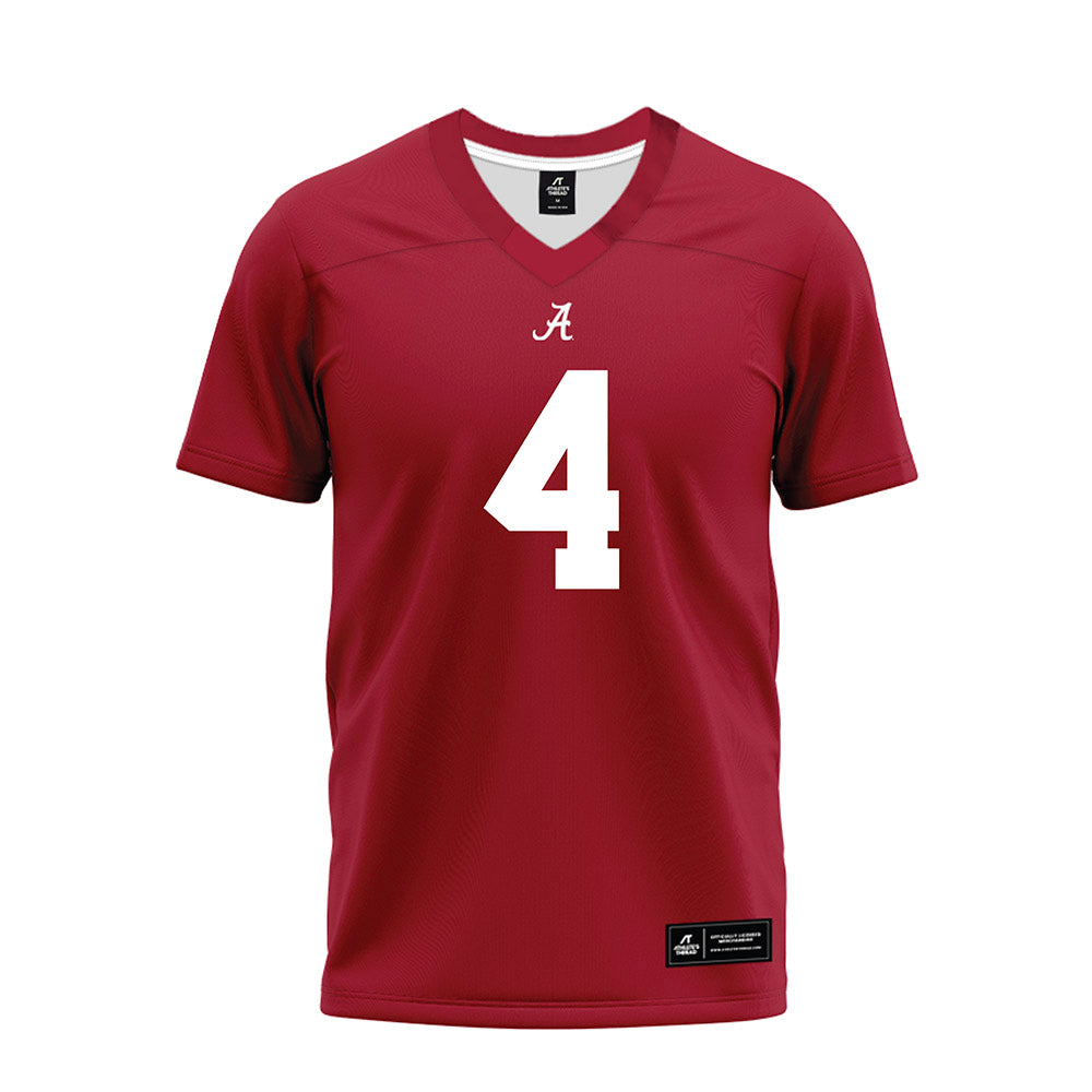 Alabama - NCAA Football : Daniel Hill - Premium Football Jersey-0