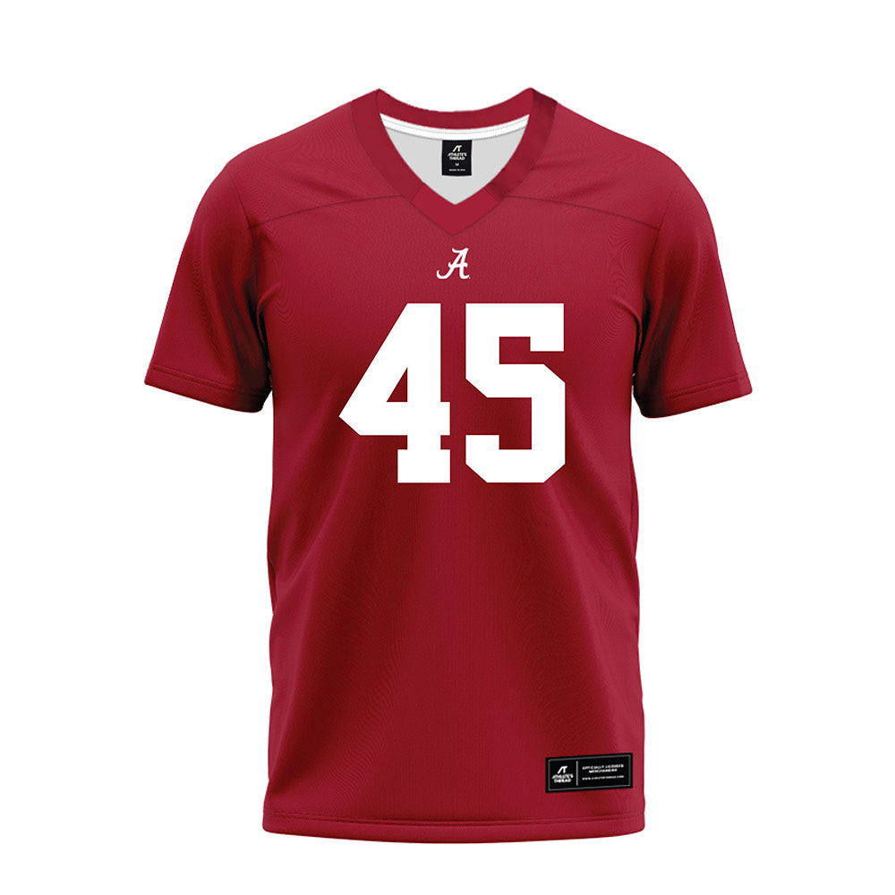 Alabama - NCAA Football : David Bird - Premium Football Jersey-0