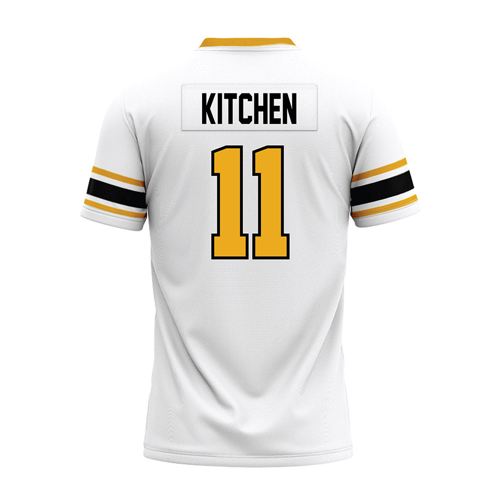 Missouri - NCAA Football : Langden Kitchen - White Premium Football Jersey-1