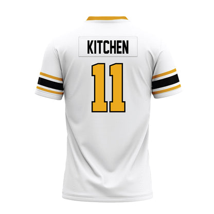 Missouri - NCAA Football : Langden Kitchen - White Premium Football Jersey-1