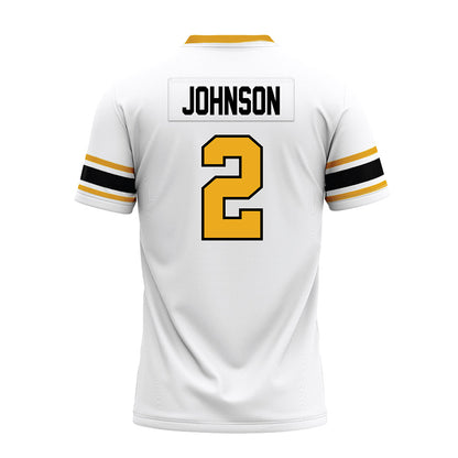 Missouri - NCAA Football : Marquis Johnson - White Premium Football Jersey