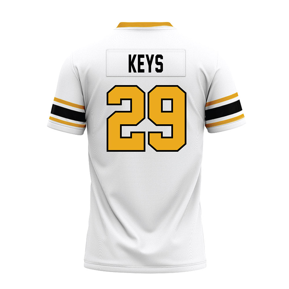 Missouri - NCAA Football : Cameron Keys - White Premium  Football Jersey