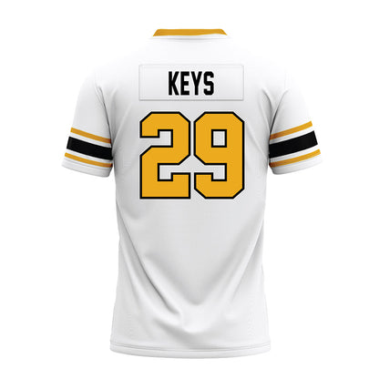 Missouri - NCAA Football : Cameron Keys - White Premium  Football Jersey