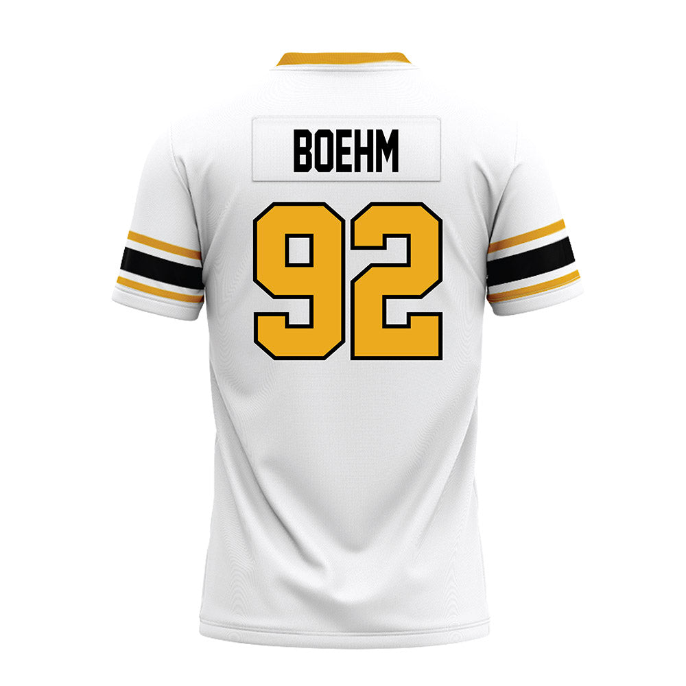 Missouri - NCAA Football : Brody Boehm - White Premium Football Jersey