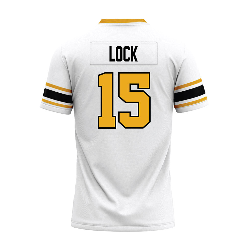 Missouri - NCAA Football : Tommy Lock - White Premium Football Jersey