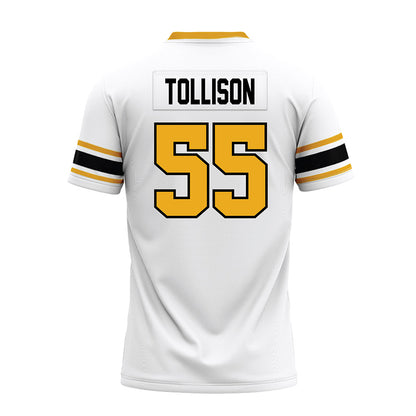 Missouri - NCAA Football : Connor Tollison - White Premium Football Jersey