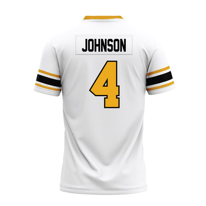 Missouri - NCAA Football : Trevez Johnson - White Premium Football Jersey