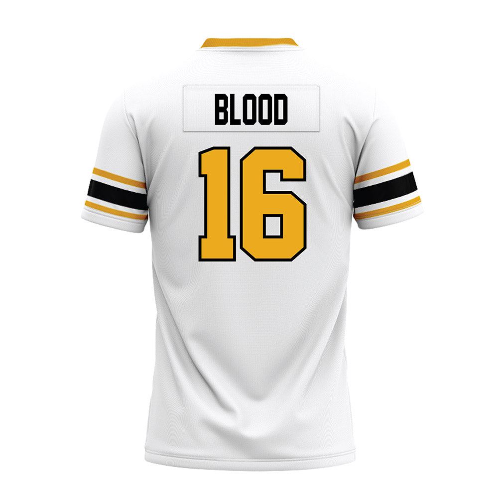 Missouri - NCAA Football : Daniel Blood - White Premium Football Jersey