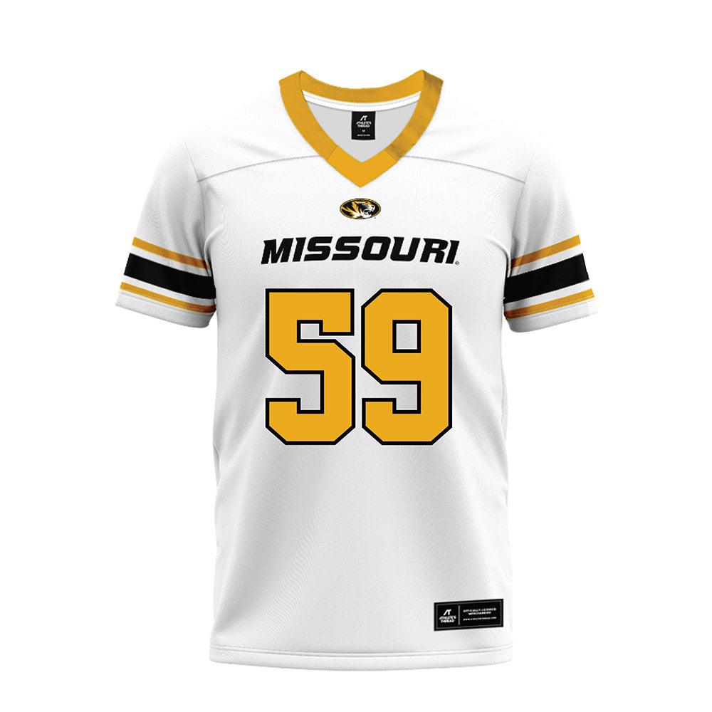 Missouri - NCAA Football : Trey Flint - White Premium Football Jersey