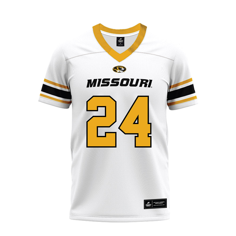 Missouri - NCAA Football : Nicholas DeLoach Jr - White Premium Football Jersey