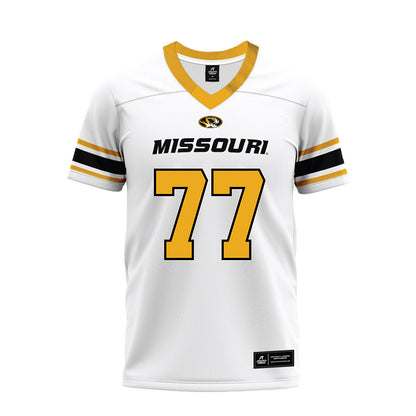 Missouri - NCAA Football : Curtis Peagler - White Premium Football Jersey