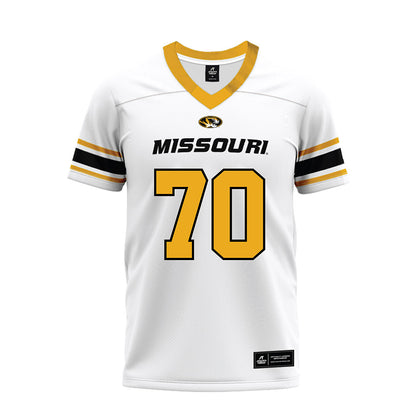 Missouri - NCAA Football : Cayden Green - White Premium  Football Jersey