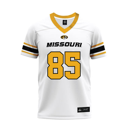 Missouri - NCAA Football : Whit Hafer - White Premium Football Jersey