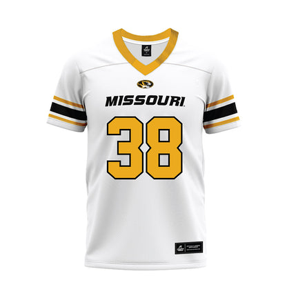 Missouri - NCAA Football : Henry Crosby - White Premium Football Jersey-0