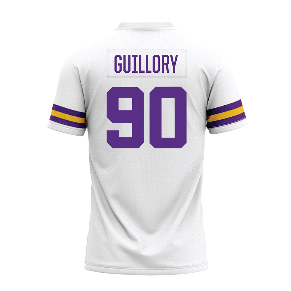 LSU - NCAA Football : Jacobian Guillory - White Premium Football Jersey