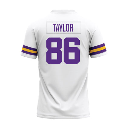 LSU - NCAA Football : Mason Taylor - White Premium Football Jersey