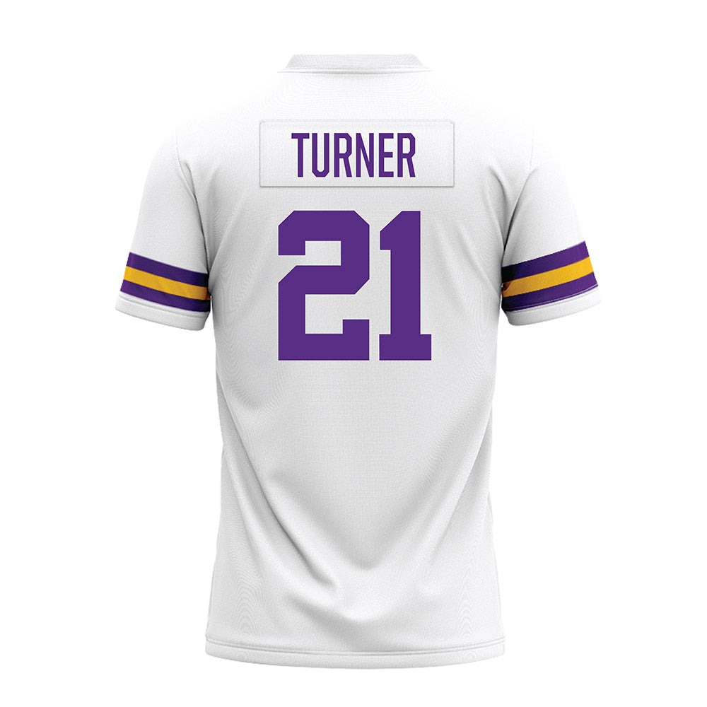 LSU - NCAA Football : Michael Turner - White Premium Football Jersey