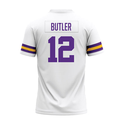 LSU - NCAA Football : Jimari Butler - White Premium Football Jersey-1