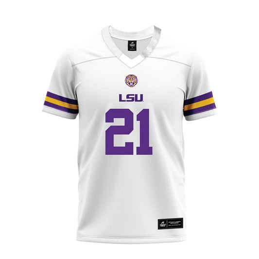 LSU - NCAA Football : Michael Turner - White Premium Football Jersey