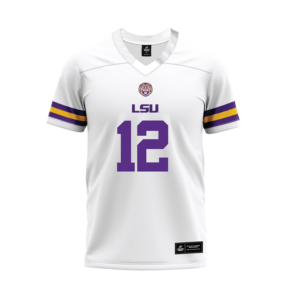 LSU - NCAA Football : Jimari Butler - White Premium Football Jersey-0