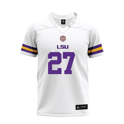 LSU - NCAA Football : Josh Williams - White Premium Football Jersey