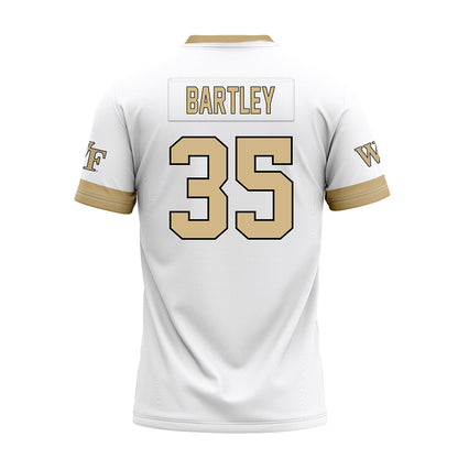 Wake Forest - NCAA Football : Koredell Bartley - White Premium Football Jersey-1