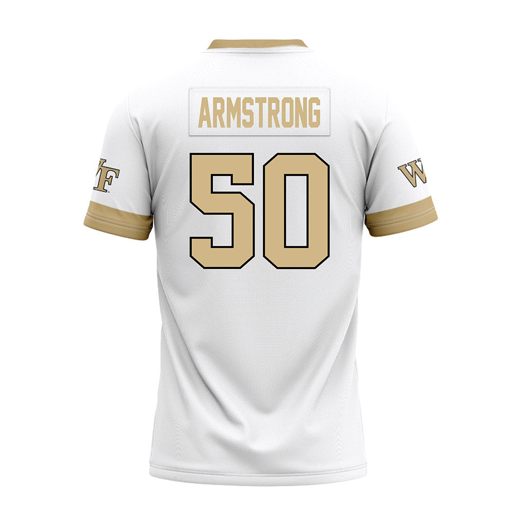 Wake Forest - NCAA Football : Kyland Armstrong - White Premium Football Jersey