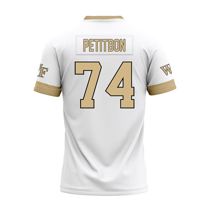 Wake Forest - NCAA Football : Luke Petitbon - White Premium Football Jersey