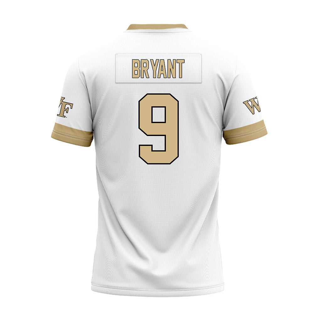 Wake Forest - NCAA Football : Quincy Bryant - White Premium Football Jersey