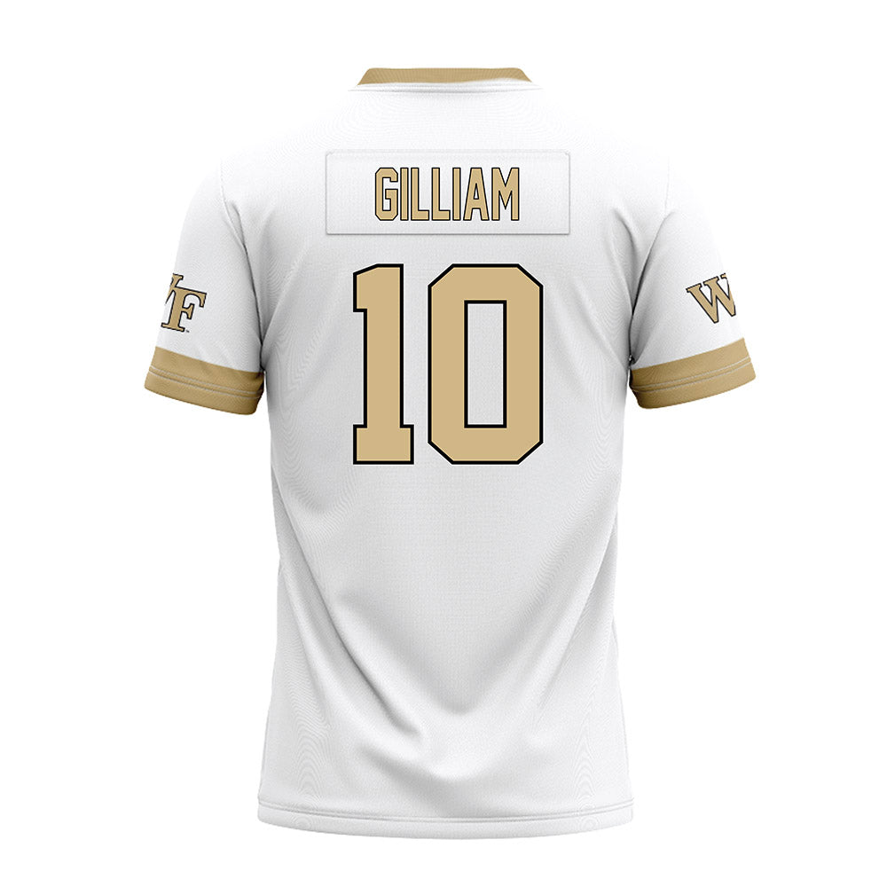 Wake Forest - NCAA Football : Charlie Gilliam - White Premium Football Jersey