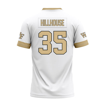 Wake Forest - NCAA Football : James Hillhouse - White Premium Football Jersey