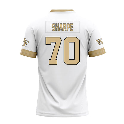 Wake Forest - NCAA Football : Nick Sharpe - White Premium Football Jersey