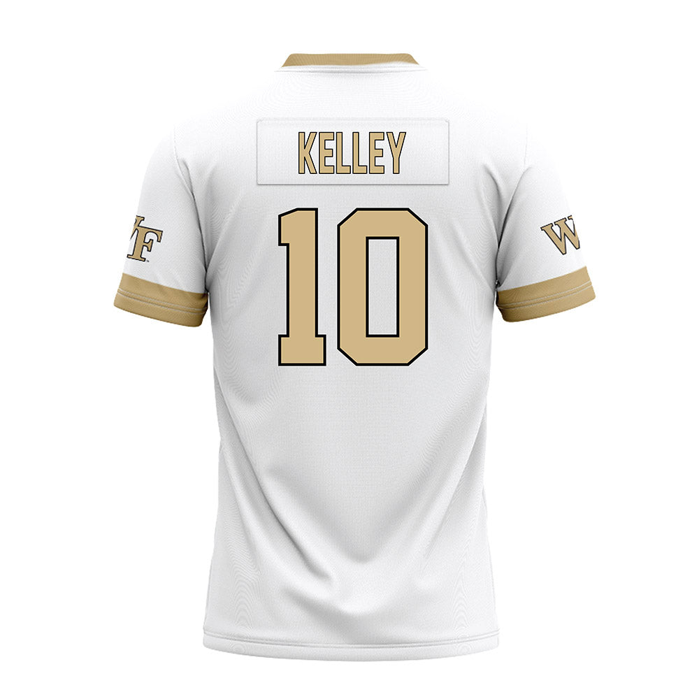 Wake Forest - NCAA Football : C'Darius Kelley - White Premium Football Jersey