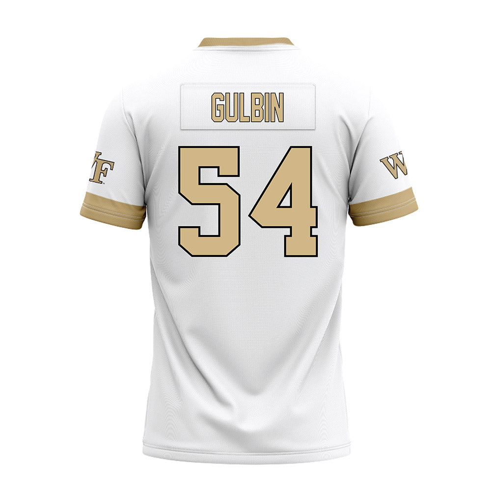 Wake Forest - NCAA Football : Matthew Gulbin - White Premium Football Jersey