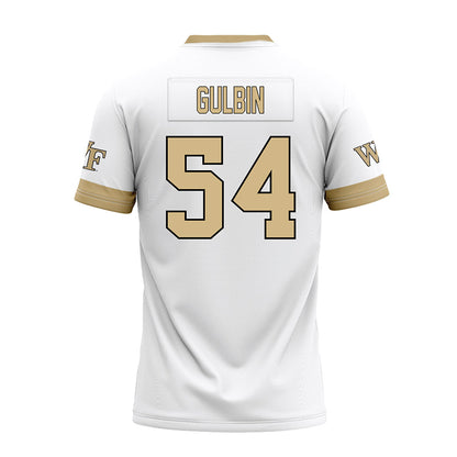 Wake Forest - NCAA Football : Matthew Gulbin - White Premium Football Jersey