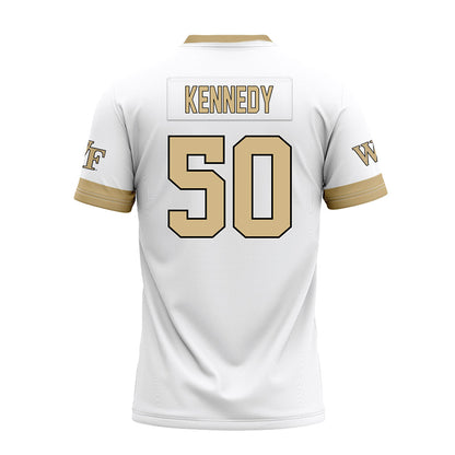 Wake Forest - NCAA Football : Jamarion Kennedy - White Premium Football Jersey-1