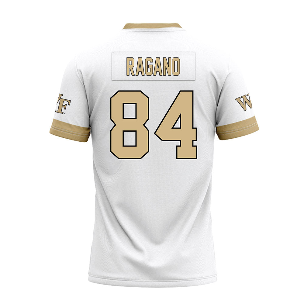 Wake Forest - NCAA Football : Nick Ragano - White Premium Football Jersey