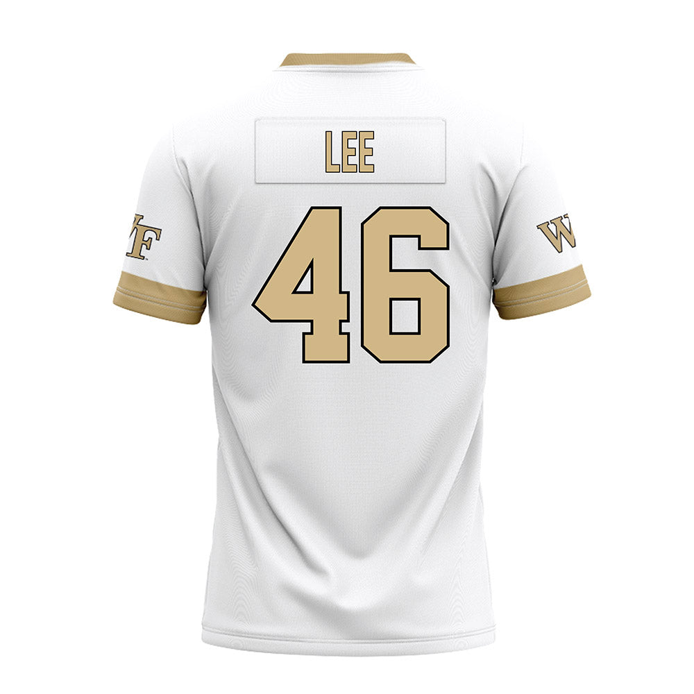 Wake Forest - NCAA Football : Kerrington Lee - White Premium Football Jersey