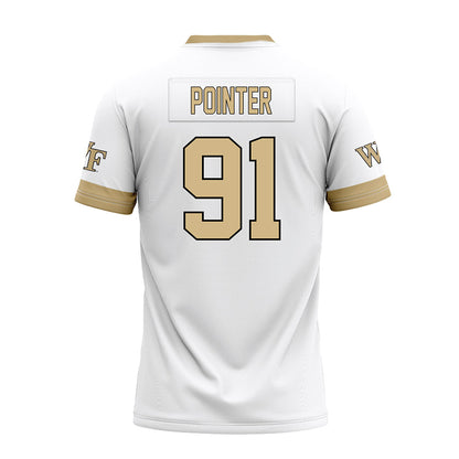 Wake Forest - NCAA Football : Kevin Pointer - White Premium Football Jersey